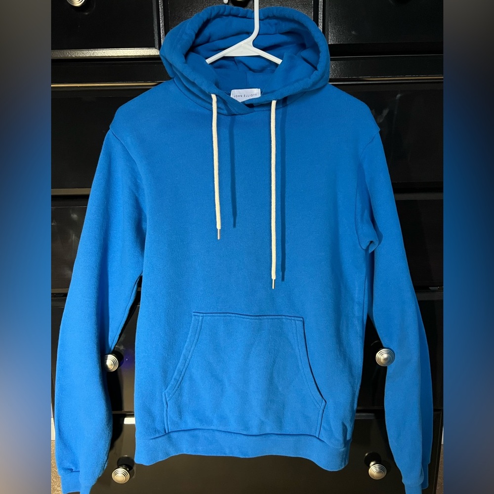 John Elliott Blue Men’s Hoodie, S